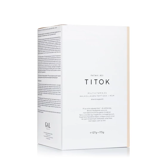 Gal TITOK Multivitamin és Halkollagén Peptidek + MSM 127 g+173 g