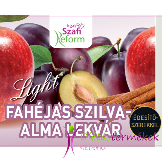 Szafi Reform Fahéjas szilva-alma lekvár 350 g