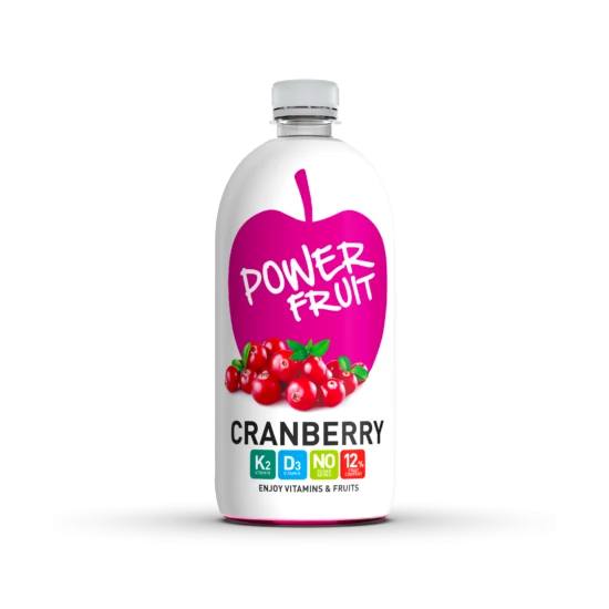 Power Fruit vörösáfonya gyümölcsital 750ml