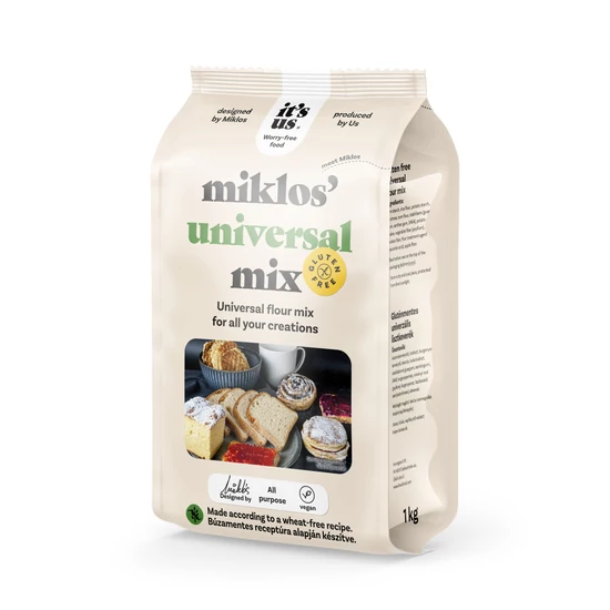 It's us Miklos' univerzális gluténmentes lisztkeverék 1 kg