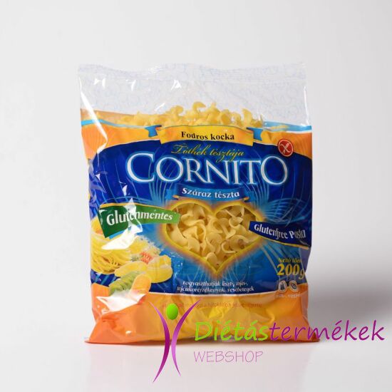 Cornito gluténmentes fodros kocka tészta  200 g