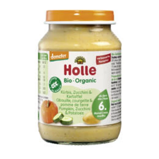 HOLLE BIO BÉBIÉTEL CUKKINI-SÜTŐTÖK-BURGONYA 190 g