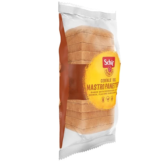Schär Cereal szeletelt többmagvas kenyér (Tej-, tojás-, gluténmentes) 300 g