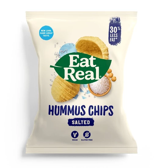 Eat real csicseriborsó chips sós 45g