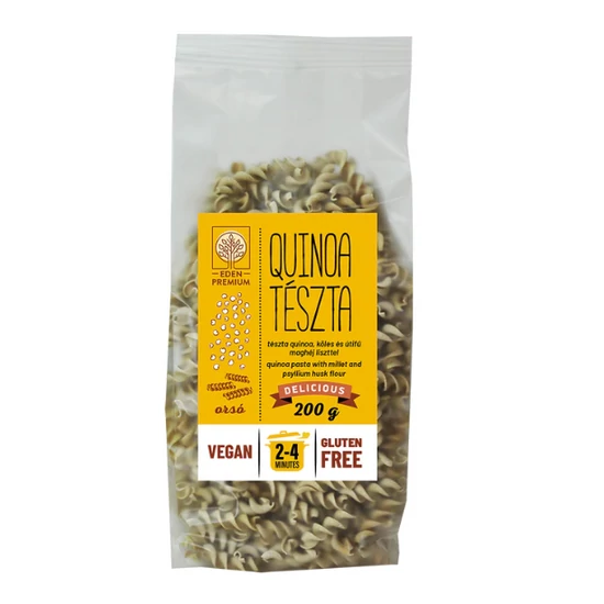 Éden Prémium quinoa tészta orsó kölessel(vegán) 200 g