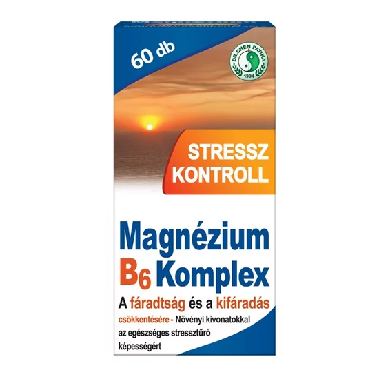 Dr.Chen Magnézium B6 Komplex Stressz kontroll tabletta 60 db