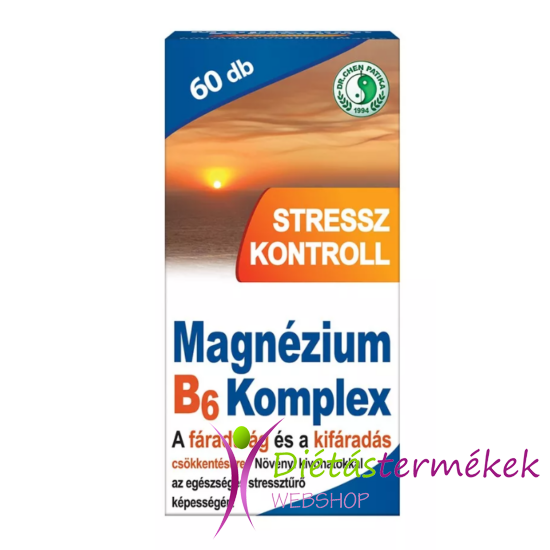 Dr.Chen Magnézium B6 Komplex Stressz kontroll tabletta 60 db