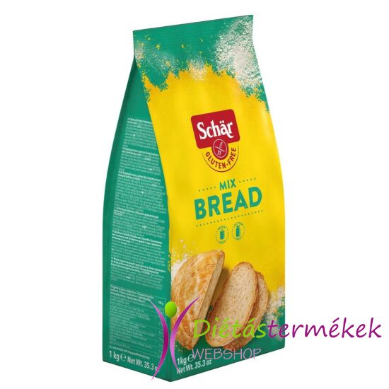 Schär MIX B Gluténmentes, laktózmentes kenyérliszt 1000 g