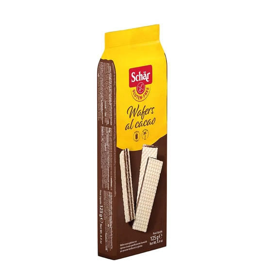 Schär Wafer kakaókrémes ostya (gluténmentes, tejmentes, tojásmentes) 125 g
