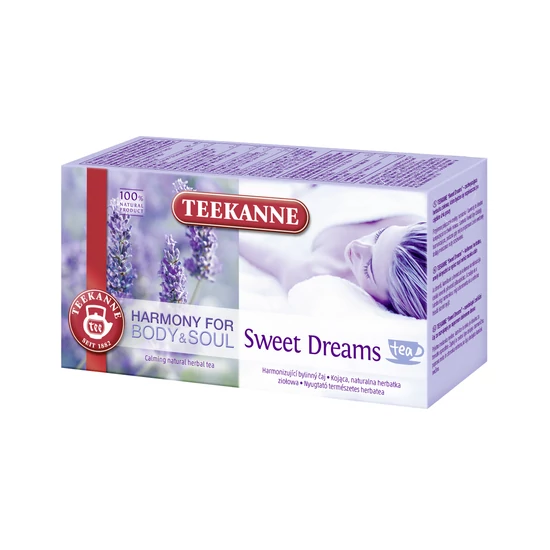 Teekanne Natural Herbal Tea Sweet Dreams tea új kiszerelés 34g