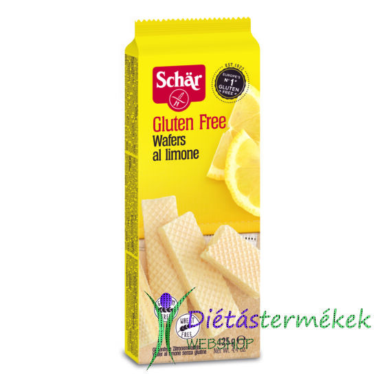 Schär Wafer Gluténmentes citromos ostya (tojásmentes) 125 g