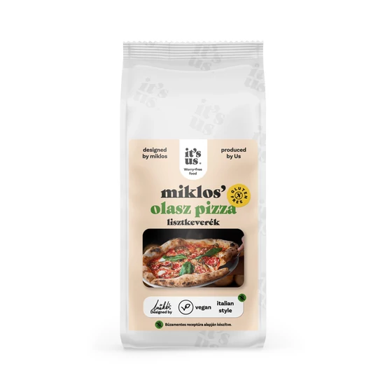 Naturbit Gluténmentes Olasz Pizza Lisztkeverék 500 g