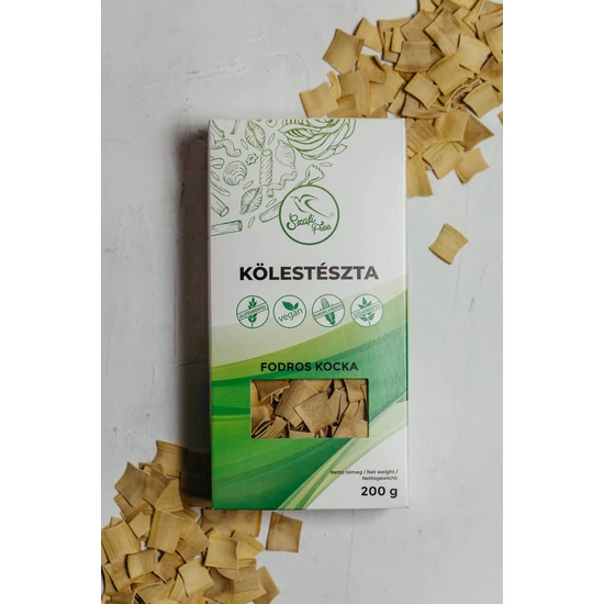 Szafi Free Kölestészta - Fodros kocka (gluténmentes, vegán) 200g
