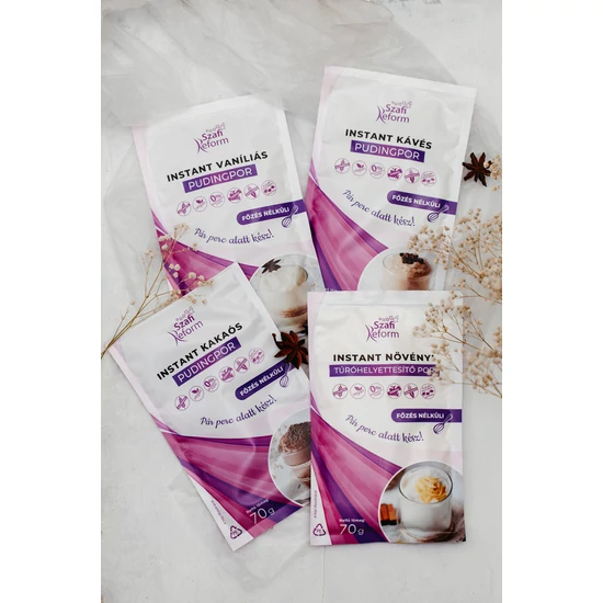 Szafi Reform Instant kakaós pudingpor (gluténmentes) 70g