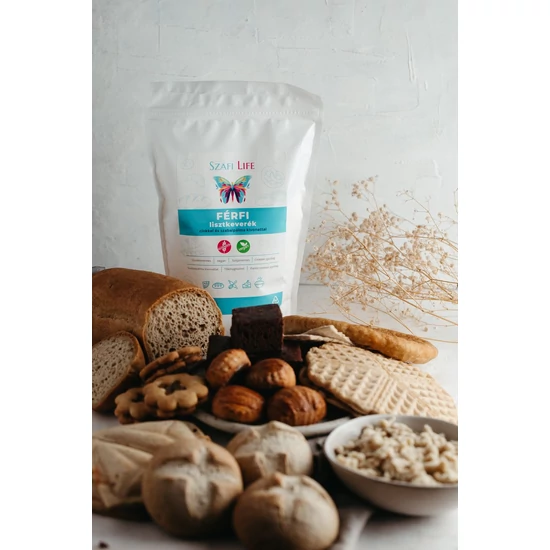 Szafi Life Férfi lisztkeverék (gluténmentes) 500g