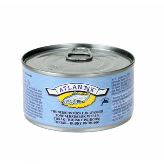 Atlantik tonhaldarabok vízben 185 g