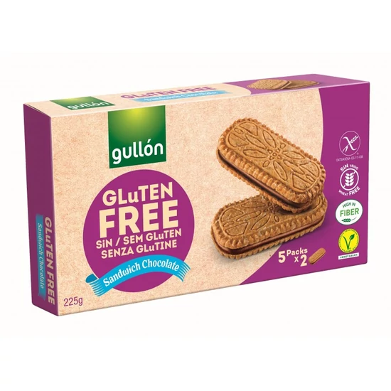 Gullon Gluténmentes szendvicskeksz 225g