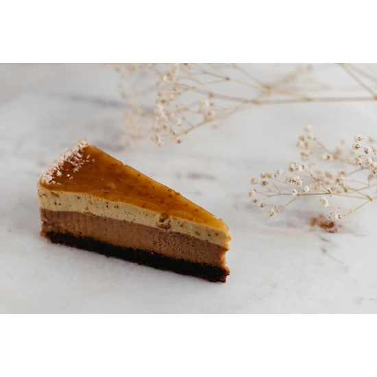 Szafi Bakery Gesztenyés füge tortaszelet külön csomagolva 105g (gluténmentes, vegán) gyorsfagyasztott