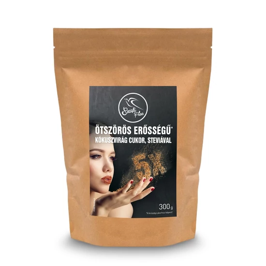 Szafi Free Ötszörös erősségű kókuszvirág cukor, steviával 300 g