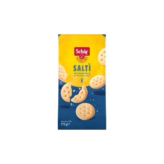 Schär Salti - gluténmentes, laktózmentes sós kréker 175 g