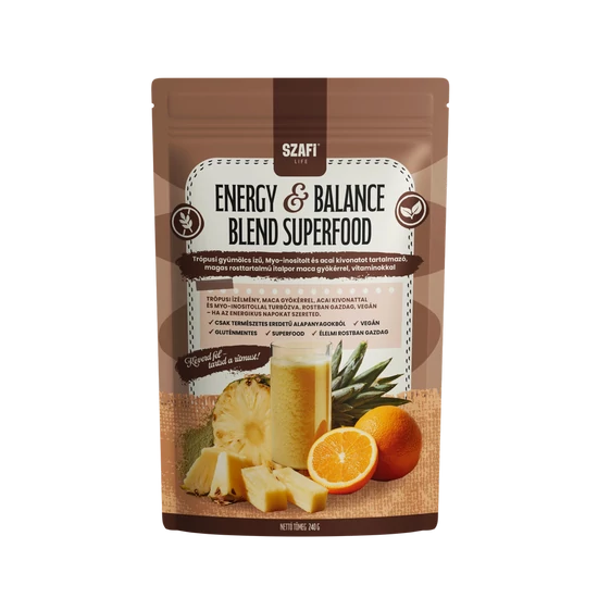 Szafi Life Energy & Balance Blend superfood 240g (gluténmentes)