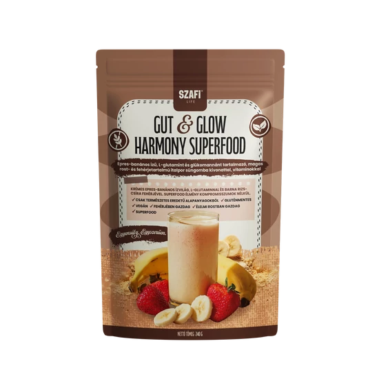 Szafi Life Gut & Glow Harmony superfood 240g (gluténmentes)