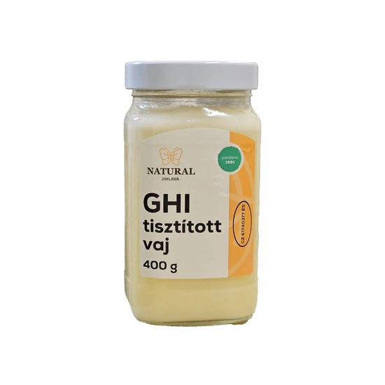 Natural Jihlava ghí tisztított vaj 400g