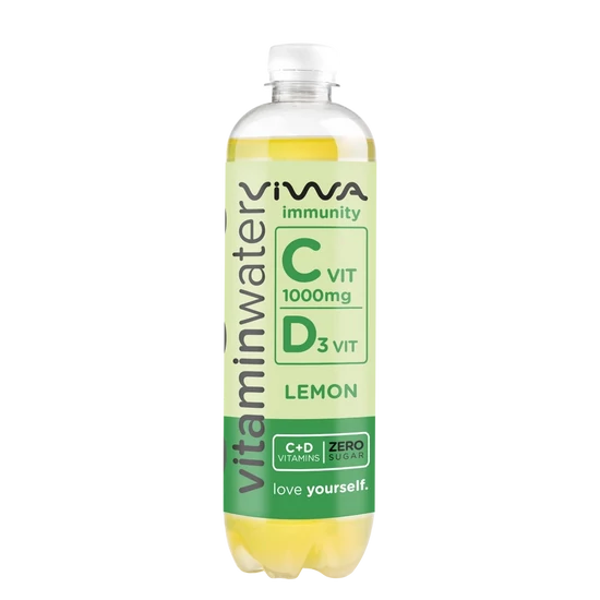 Viwa Immunity C1000+D Zero citrom ízű ital 600ml