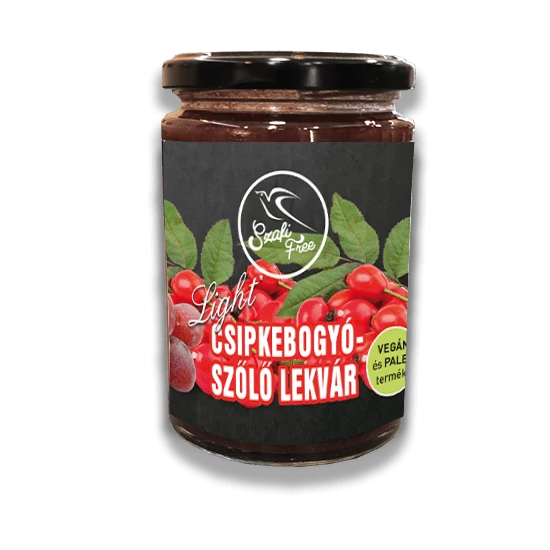 Szafi Free Csipkebogyó-szőlő lekvár 350g