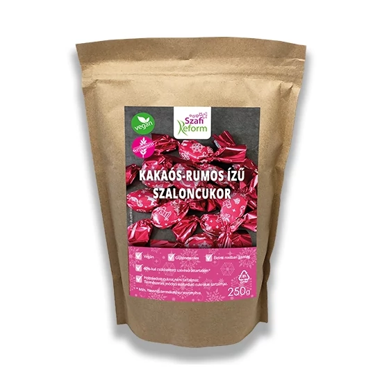 Szafi Reform Kakaós-rumos ízű szaloncukor 250g