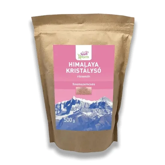 Szafi Reform Himalaya kristálysó, rózsaszín, finomszemcsés 500 g
