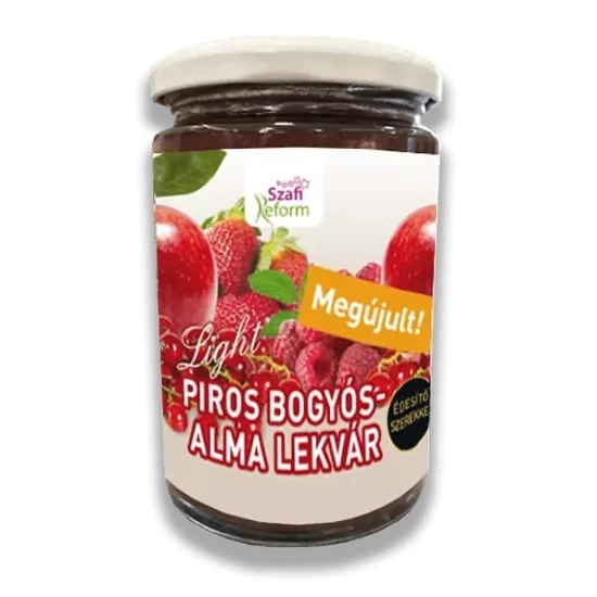 Szafi Reform Piros bogyós-alma lekvár 350 g