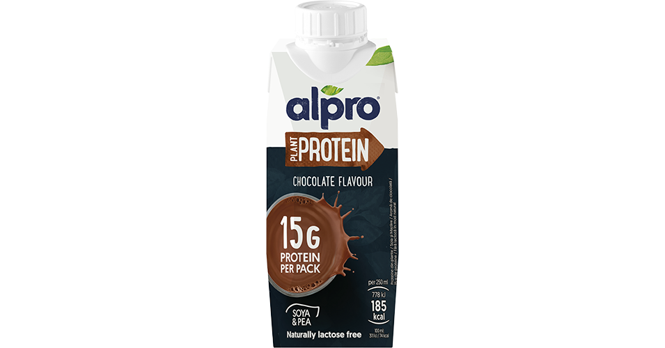 Alpro Protein ital csokoládé, 250ml - Vegán növényi tejhelyettesítők és ...